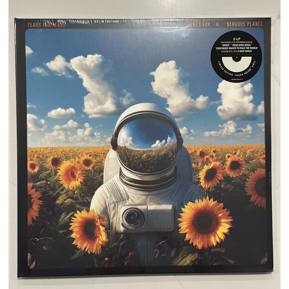 Tears For Fears Songs for a Nervous planet Cream colored Vinyl & Signed print - Picture 7 of 12